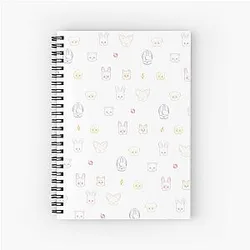 Stray Kids Notebooks - Demon Concept Art Notebook