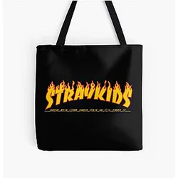 Stray Kids Bags - Stray Kids Members All Over Print Tote Bag