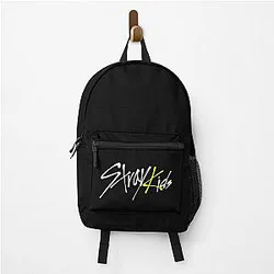 Stray Kids Backpacks - Stray Kids Official Logo I Am Who Backpack