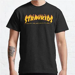 Stray Kids T-Shirts - Stray Kids Members Classic T-Shirt