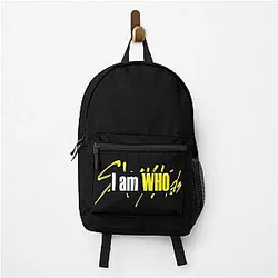 Stray Kids Backpacks - Stray Kids Official Logo I Am Who Backpack
