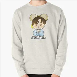 Stray Kids Sweatshirts - Stray Kids Seungmin Chibi Pullover Sweatshirt