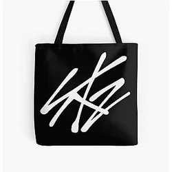 Stray Kids Bags - Stray Kids SKZ Stay Fandom Logo All Over Print Tote Bag