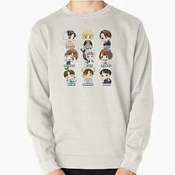 Stray Kids Sweatshirts - Stray Kids Chibi All Members Pullover Sweatshirt
