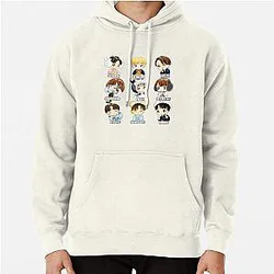 Stray Kids Hoodies - Stray Kids Chibi All Members Pullover Hoodie