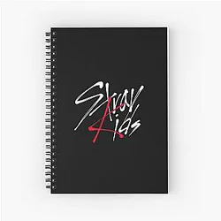 Stray Kids Notebooks - Bang Chan Minimalist Art Notebook