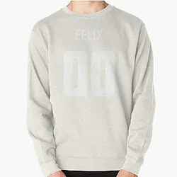 Stray Kids Sweatshirts - Stray Kids Felix 00 Pullover Sweatshirt