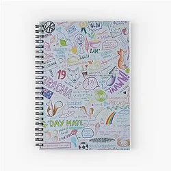 Stray Kids Notebooks - Signature Doodle Compilation Notebook