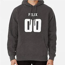 Stray Kids Hoodies - Stray Kids Felix 00 Pullover Hoodie