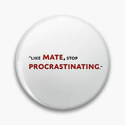 Stray Kids Pins - Like Mate, Stop Procrastinating Bang Chan Quote Stray Kids Pin