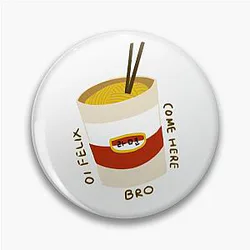 Stray Kids Pins - Ramen Stray Kids Version Pin