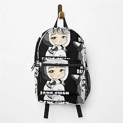 Stray Kids Backpacks - Stray Kids Bang Chan CHIBI Backpack