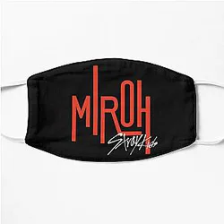 Stray Kids Face Masks - Stray Kids Official Logo Miroh Flat Mask