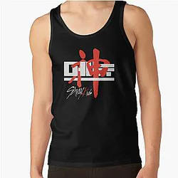 Stray Kids Tank Tops - God's Menu THE 1ST ALBUM "GO LIVE"  Tank Top