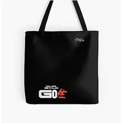 Stray Kids Bags - Kpop Stray Kids THE 1ST ALBUM "GO生" All Over Print Tote Bag