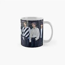 Stray Kids Mugs - Levanter group photo Stray Kids 3RACHA poster Classic Mug