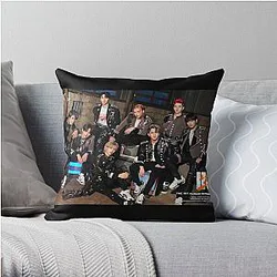 Stray Kids Pillows - Back Door IN LIFE teaser 2 SKZ 3RACHA Throw Pillow