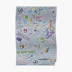 Stray Kids Posters - Stray Kids Iconic Moments Doodle Poster