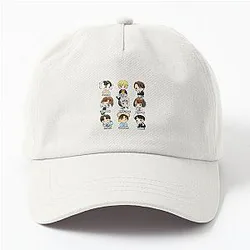 Stray Kids Hats &amp; Caps - Stray Kids CHIBI ALL MEMBERS  Dad Hat