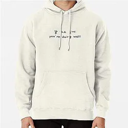 Stray Kids Hoodies - Grow Up / You're Doing Well (Black) Pullover Hoodie