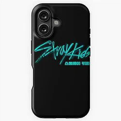 Stray Kids Cases - Blue Neon Hangul KPOP Edition Phone Case