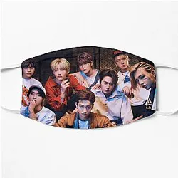 Stray Kids Face Masks - Stray Kids All In SKZ KINGS ot8 Kpop Flat Mask