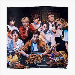 Stray Kids Posters - Stray Kids All In SKZ KINGS ot8 Kpop Poster