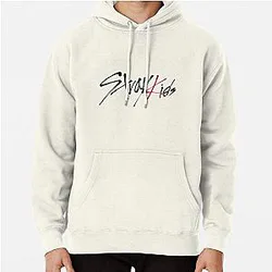 Stray Kids Hoodies - Stray Kids LOGO, Lets go! Pullover Hoodie