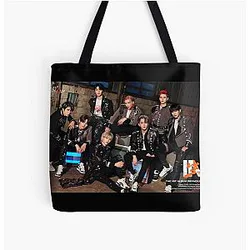 Stray Kids Bags - Back Door IN LIFE teaser 2 SKZ 3RACHA  All Over Print Tote Bag