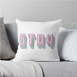Stray Kids Pillows - Stray Kids Stay Fandom Throw Pillow