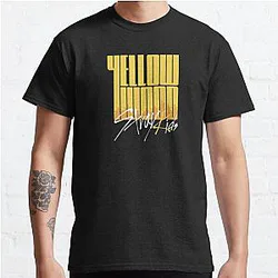 Stray Kids T-Shirts - KPOP Stray Kids YELLOW WOOD Classic T-Shirt