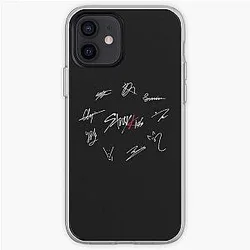 Stray Kids Cases - Stray Kids' Signatures (Red Version) iPhone Soft Case