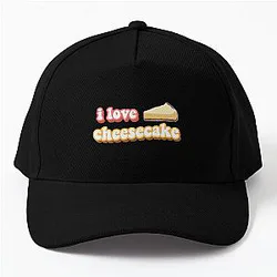 Stray Kids Hats &amp; Caps - Han Jisung i love cheesecake  Baseball Cap