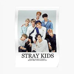Stray Kids Posters - Stray Kids minimalist poster Poster