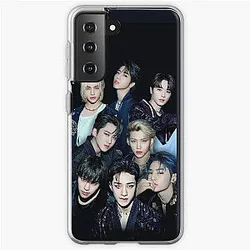 Stray Kids Cases - Stray Kids ot8 SKZ Kpop Samsung Galaxy Soft Case