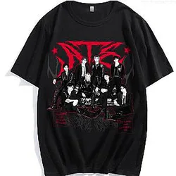 Stray Kids T-Shirts - Stray Kids 8 DominATE World Tour Ver 1 T-shirt