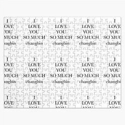 Stray Kids Puzzles - Changbin ilysm Jigsaw Puzzle