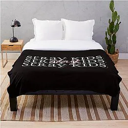 Stray Kids Blanket - Stray Kids Stay Throw Blanket