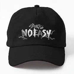Stray Kids Hats &amp; Caps - Stray Kids NOEASY Logo skz 3racha Kpop Dad Hat