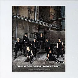 Stray Kids Poster - ATEEZ GUERRILLA The World EP.1 Poster