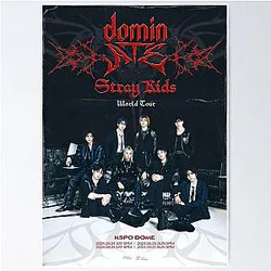 Stray Kids Poster - DOMINATE ATE 2024 Limited Print Poster