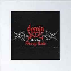 Stray Kids Poster - DOMINATE World Tour 2024 Image Edition Poster