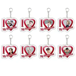 Stray Kids Keychains - I Love My Boyfriend Stray Kids Accessories Pendant Keyring Chains