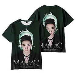 Stray Kids T-Shirts – Bangchan Maniac Style Printed T-Shirt