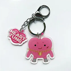 Stray Kids Keychains - CASE 143 MAXIDENT Tung Heart Pendant Keychain