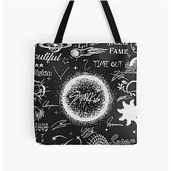 Stray Kids Bags - S-Class Album Poster Logo Tote Bag