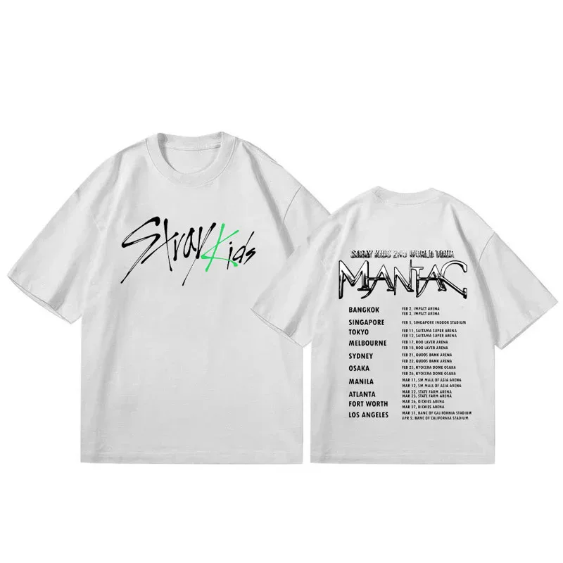 Stray Kids T-shirts - 2nd World Tour MANIAC 2023 T-shirt | Stray
