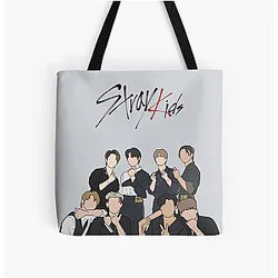 Stray Kids Bags - Classic Logo Style Tote Bag