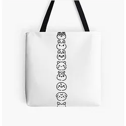 Stray Kids Bags - SKZOO Icons Pattern Tote Bag
