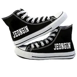 Stray Kids Shoes - Jeongin Kpop SKZ Logo High Top Converse Sneaker